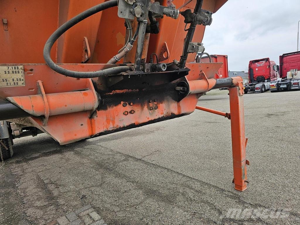 Robuste KAISER. S3302G37 | TIPPER| STEEL CHASSIS STEEL BOX 自卸半挂车