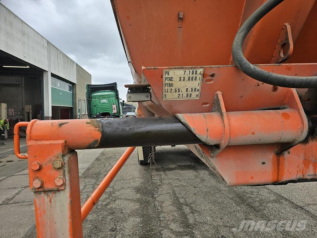 Robuste KAISER. S3302G37 | TIPPER| STEEL CHASSIS STEEL BOX 自卸半挂车