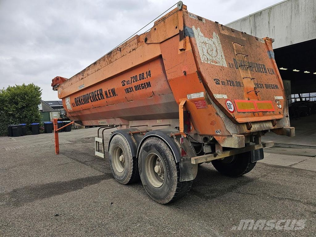 Robuste KAISER. S3302G37 | TIPPER| STEEL CHASSIS STEEL BOX 自卸半挂车
