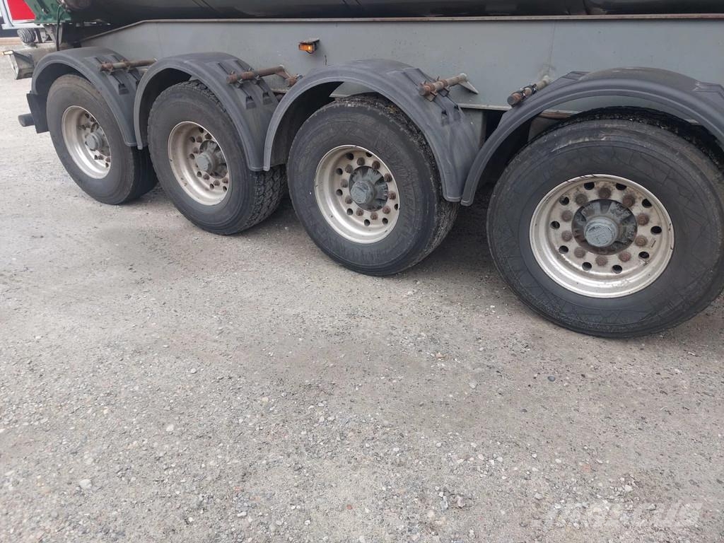 Kel-Berg 4 akslet asfalt tiptrailer Kiper poluprikolice