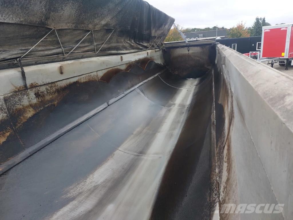 Kel-Berg 4 akslet asfalt tiptrailer Kiper poluprikolice