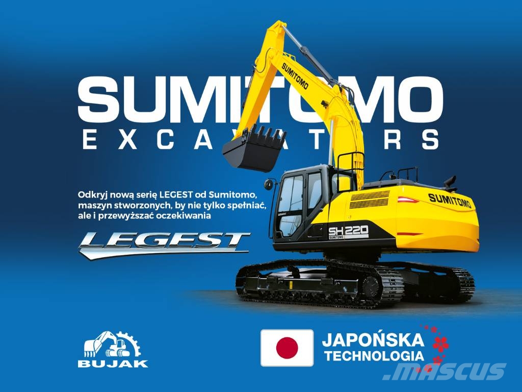 Sumitomo SH220LC Εκσκαφείς με ερπύστριες