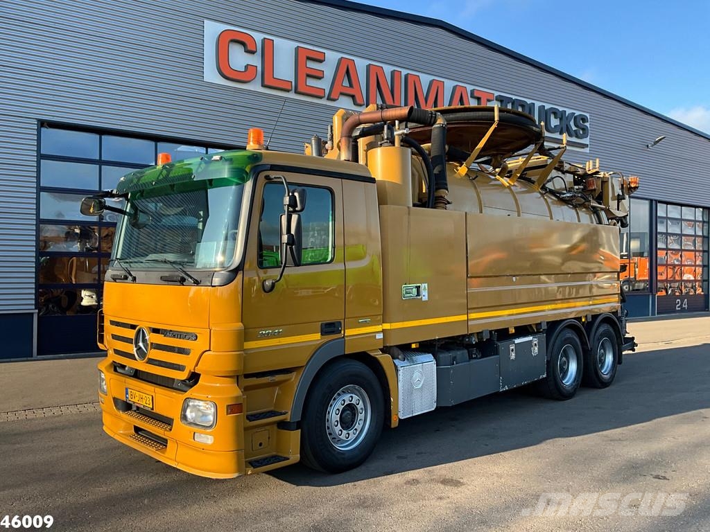 Mercedes-Benz Actros 2641 Wiedemann Reichhardt Combi 18m³ Camiones aspiradores/combi