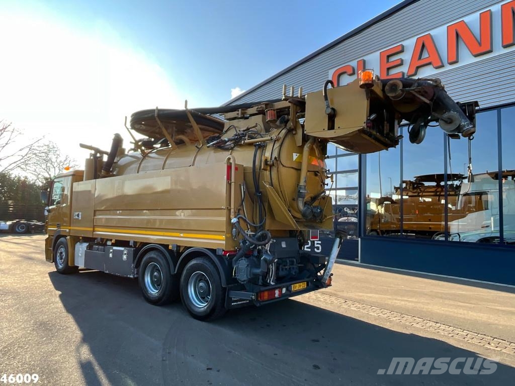 Mercedes-Benz Actros 2641 Wiedemann Reichhardt Combi 18m³ Camiones aspiradores/combi