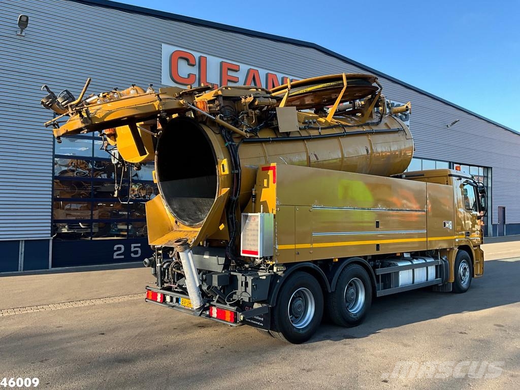 Mercedes-Benz Actros 2641 Wiedemann Reichhardt Combi 18m³ Camiones aspiradores/combi