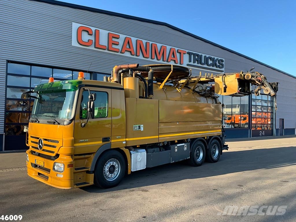 Mercedes-Benz Actros 2641 Wiedemann Reichhardt Combi 18m³ Camiones aspiradores/combi