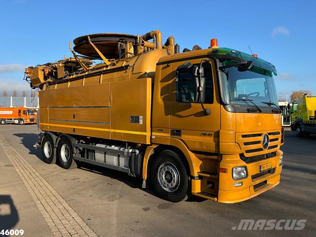 Mercedes-Benz Actros 2641 Wiedemann Reichhardt Combi 18m³ Camiones aspiradores/combi