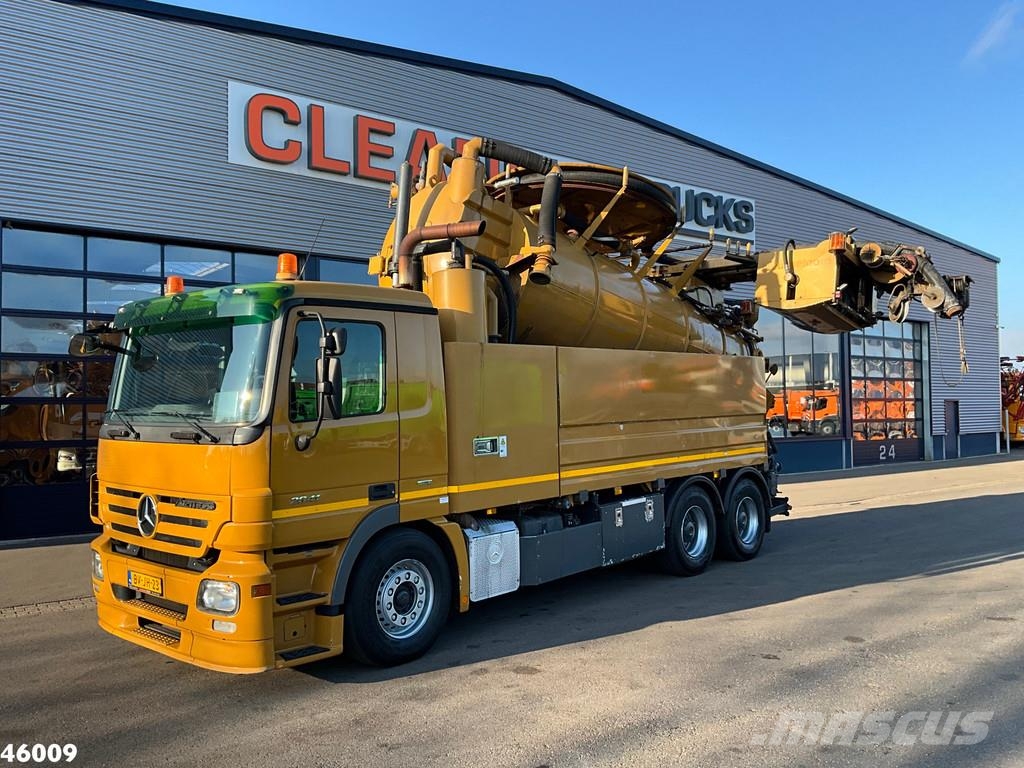 Mercedes-Benz Actros 2641 Wiedemann Reichhardt Combi 18m³ Camiones aspiradores/combi