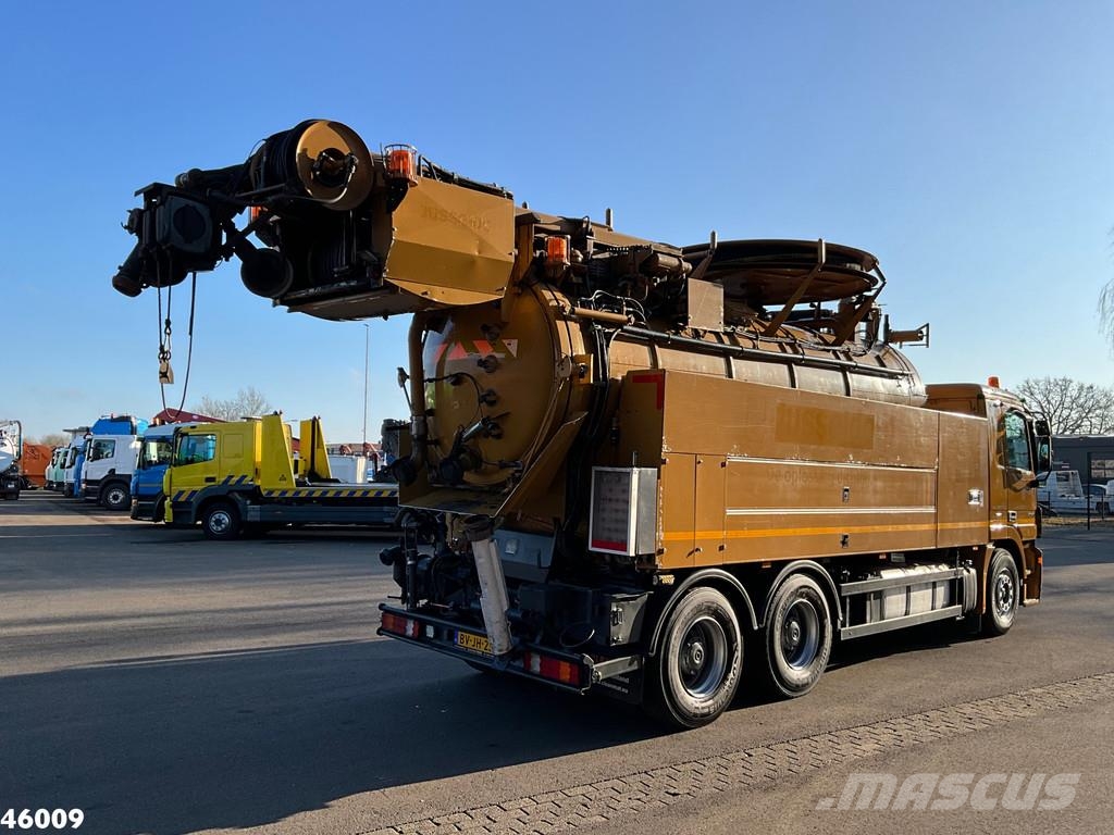 Mercedes-Benz Actros 2641 Wiedemann Reichhardt Combi 18m³ Camiones aspiradores/combi