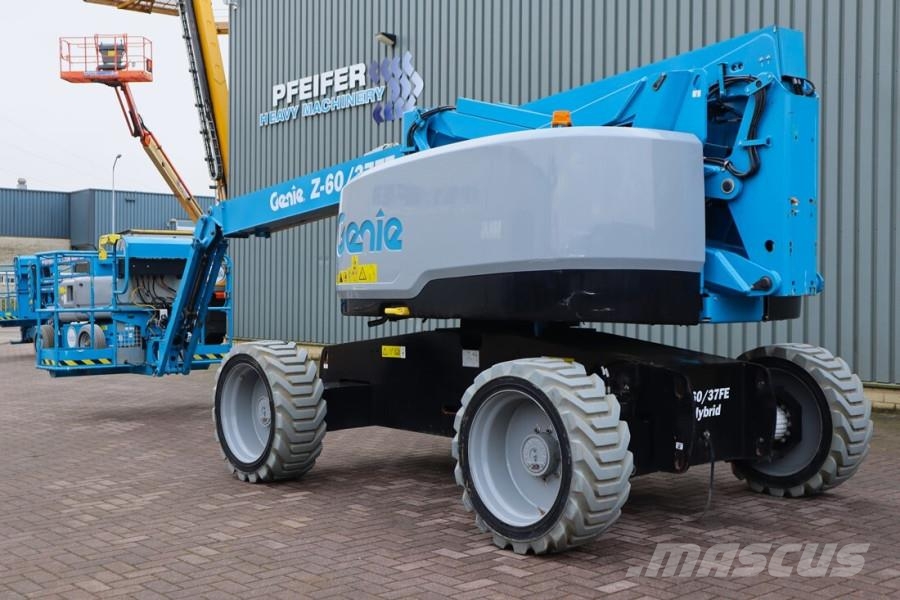 Genie Z60/37FE Hybrid, 4x4 Drive, 20m Working Height, 11 Körüklü personel platformları