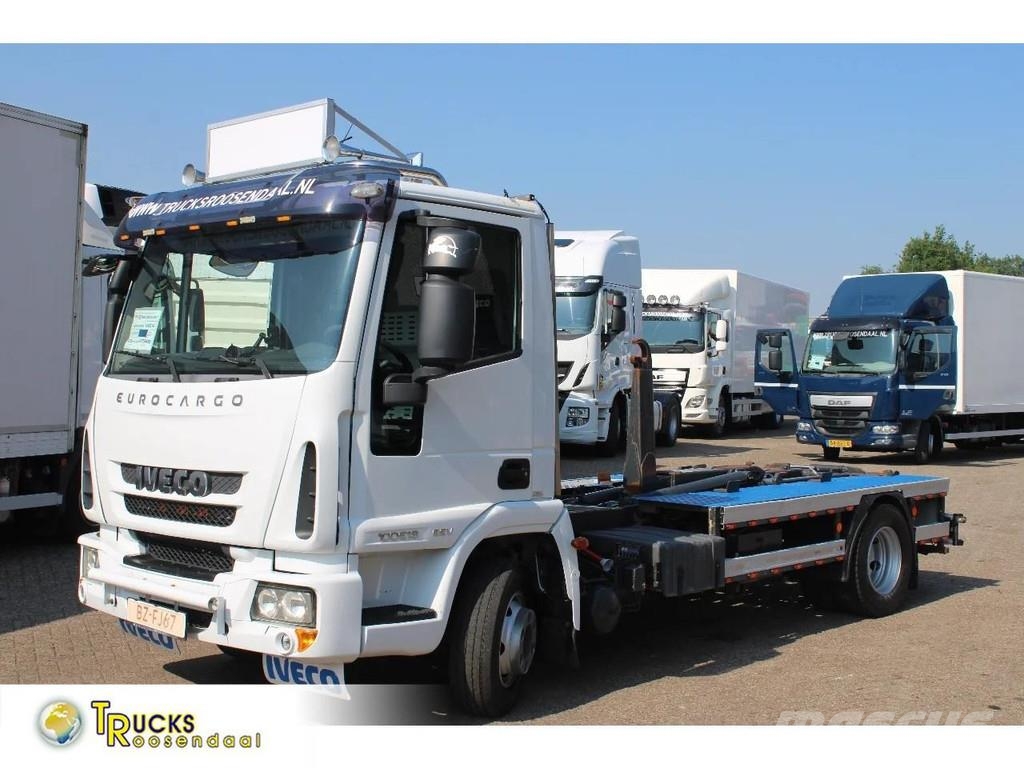 Iveco Eurocargo 100e18 +EURO 5 + HOOK SYSTEM شاحنات الرافعات الخطافية