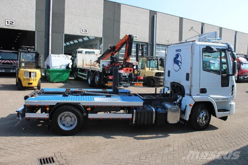 Iveco Eurocargo 100e18 +EURO 5 + HOOK SYSTEM شاحنات الرافعات الخطافية