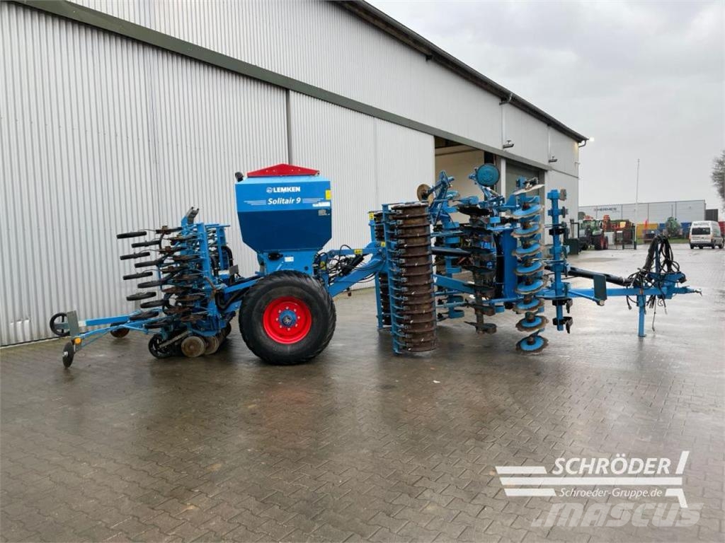 Lemken HELIODOR 8/400 KA + SOLITAIR 9/400 KA-DS Kylvölannoittimet