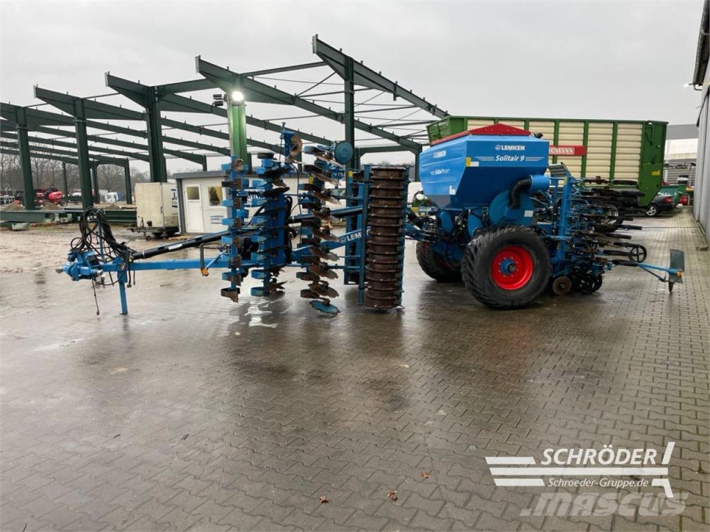 Lemken HELIODOR 8/400 KA + SOLITAIR 9/400 KA-DS Kylvölannoittimet