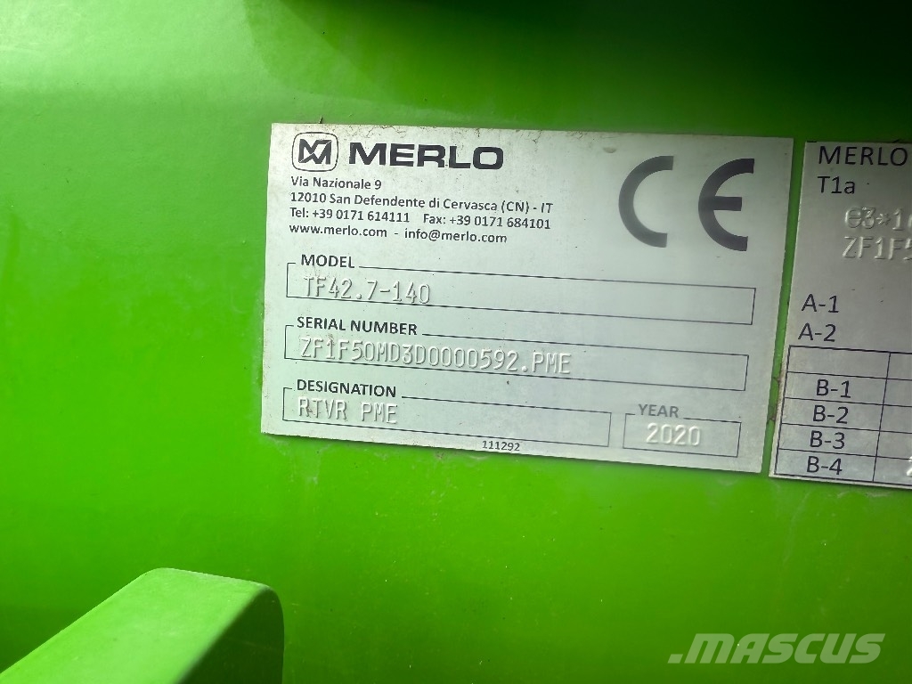 Merlo TF 42.7 CS-140 Carretillas telescópicas