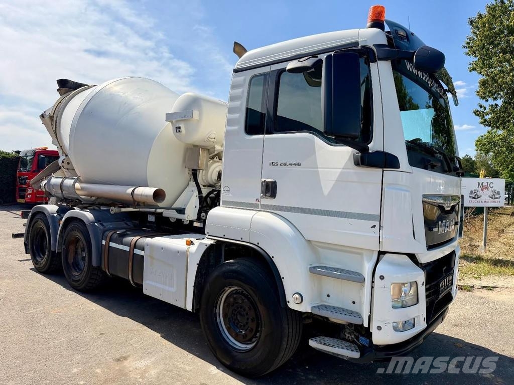 MAN TGS 26.440 6X4 LIEBHERR MIXER HTM 604 - 6m³ - WB 3 شاحنات خرسانة
