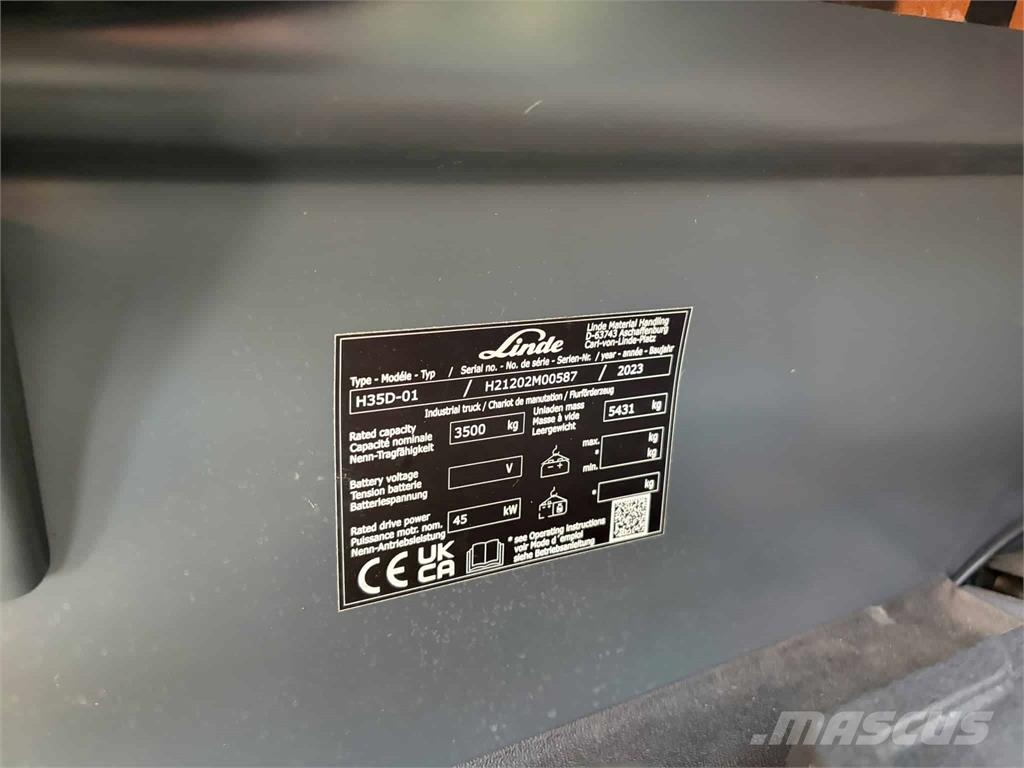 Linde H35D-01 شاحنات الديزل