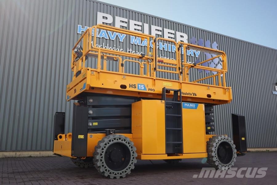 Haulotte HS15EPRO Valid Inspection, Full Electric 4x4 Drive Saksilavat