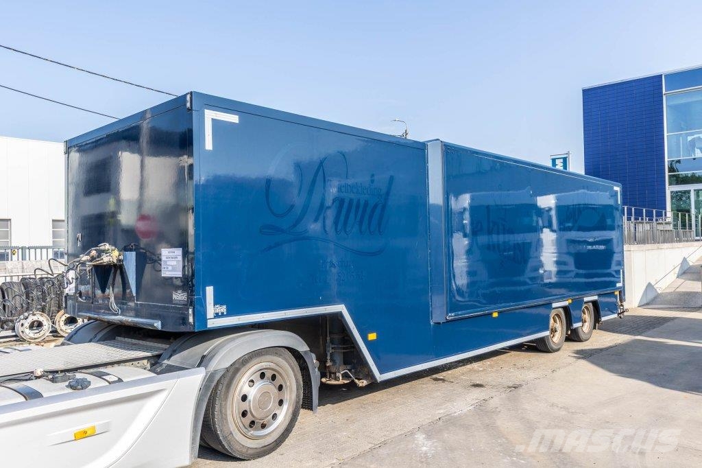 Noyens MARKTWAGEN Напівпричепи з кузовом-фургоном