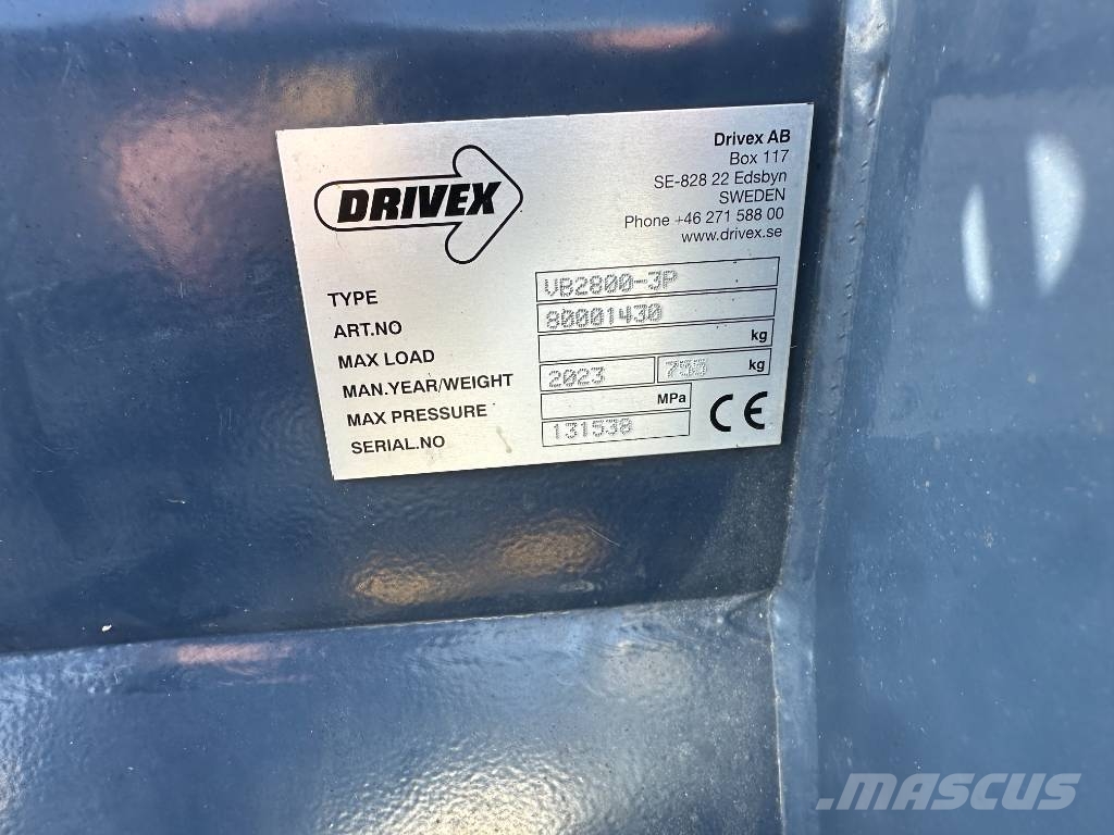 Drivex VB 280 3p Snøploger- og skjær