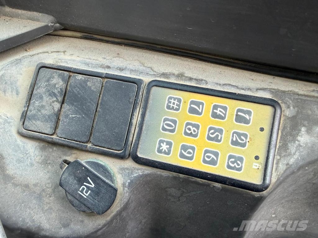 Volvo ECR25D Mini ekskavatörler, 7 tona dek
