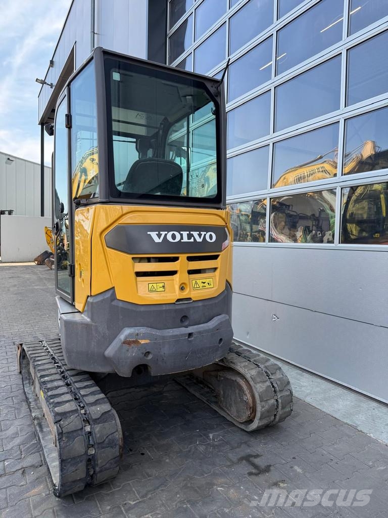 Volvo ECR25D Mini ekskavatörler, 7 tona dek