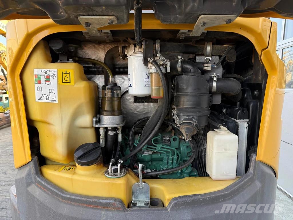 Volvo ECR25D Mini ekskavatörler, 7 tona dek