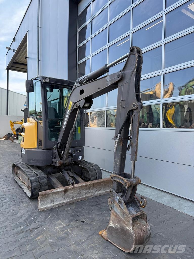 Volvo ECR25D Mini ekskavatörler, 7 tona dek
