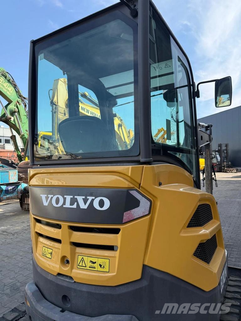 Volvo ECR25D Mini ekskavatörler, 7 tona dek