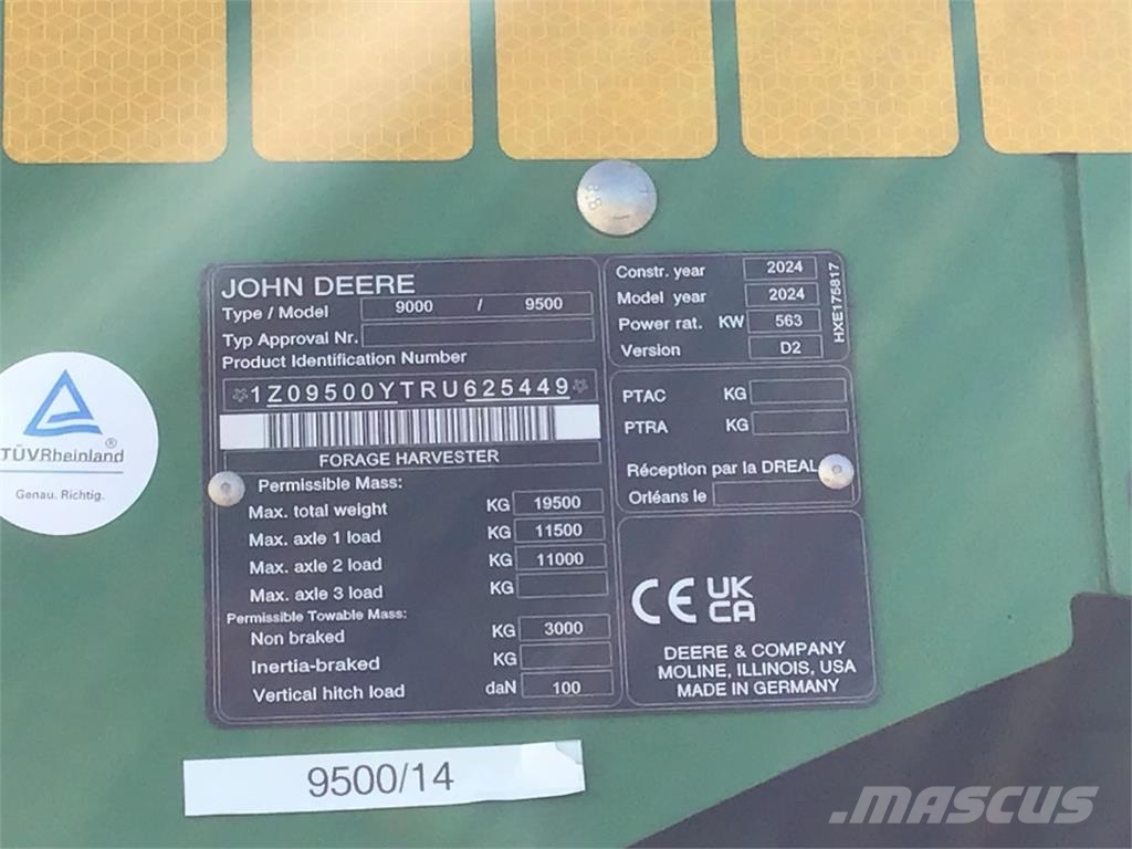 John Deere 9500i ProDrive Falciatrinciatrici