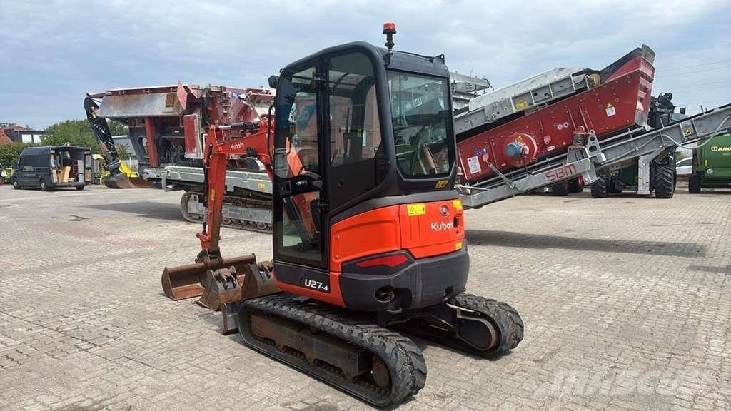 Kubota U27-4 Kubota U36-4 Speciale Graafmachines