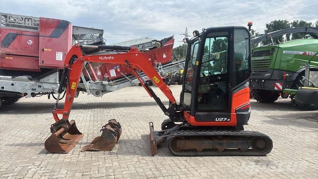 Kubota U27-4 Kubota U36-4 Speciale Graafmachines