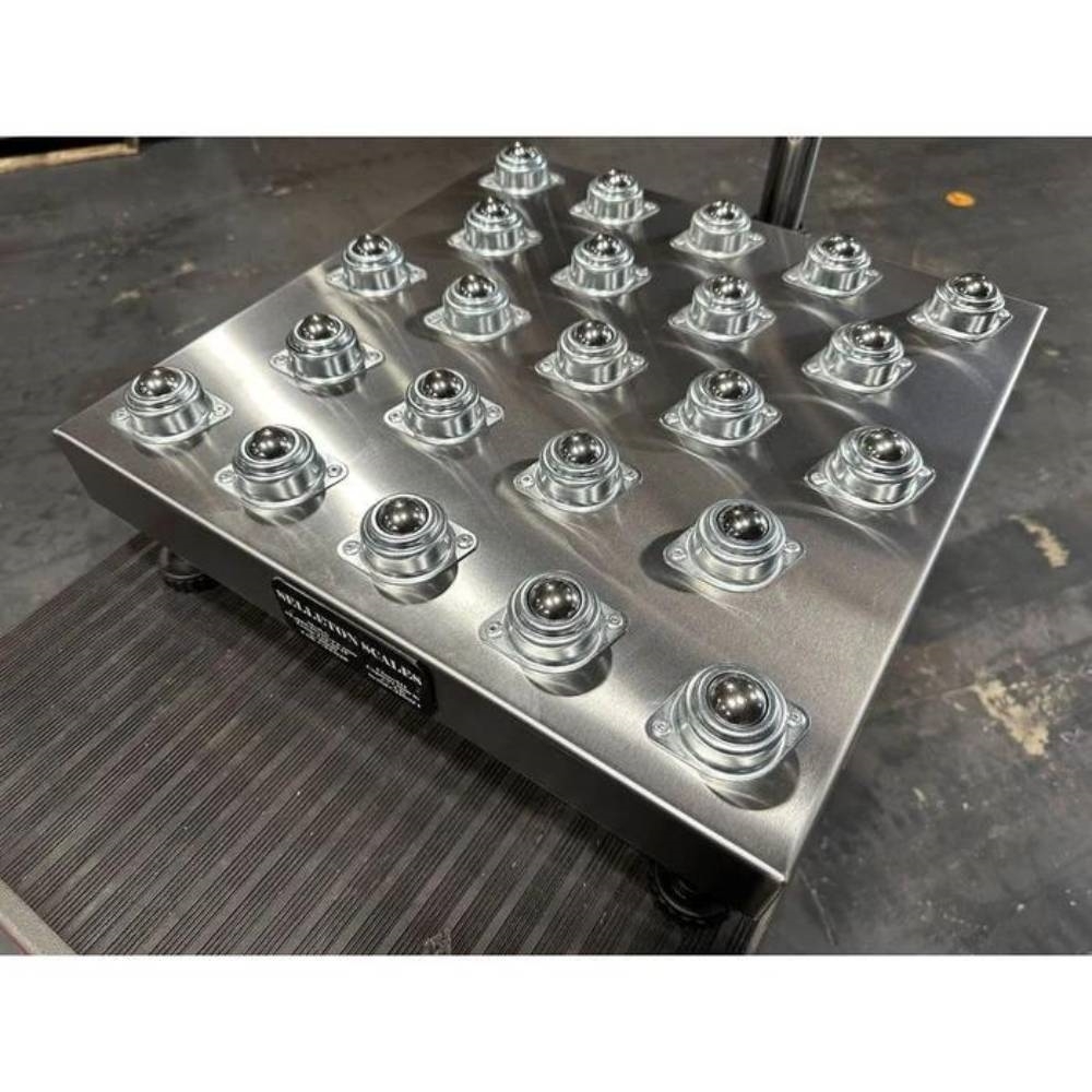 SellEton 18" x 18" Ball Transfer Top Bench Scale 5 Weigh bridges