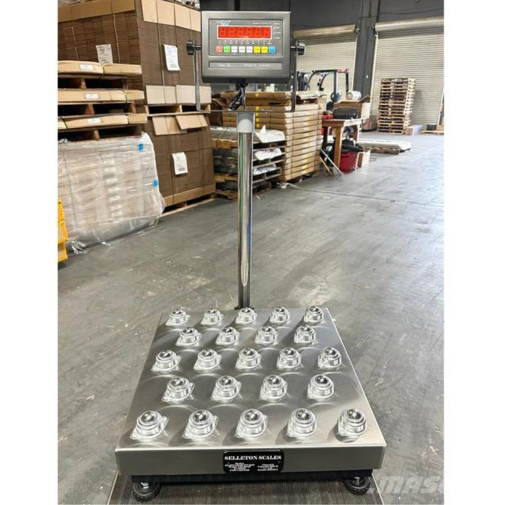 SellEton 18" x 18" Ball Transfer Top Bench Scale 5 Weigh bridges