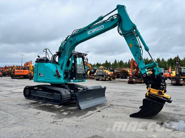 Kobelco SK 160 BR-5 /  Erikoisalustalla YM... حفارات زحافة