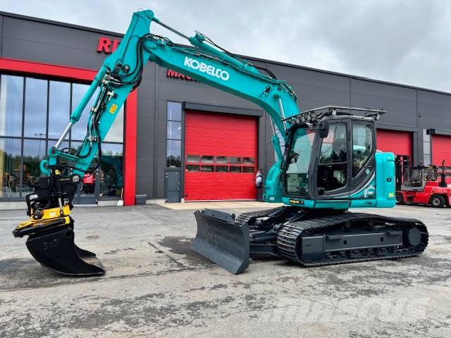 Kobelco SK 160 BR-5 /  Erikoisalustalla YM... حفارات زحافة