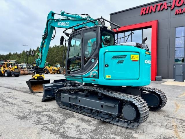 Kobelco SK 160 BR-5 /  Erikoisalustalla YM... حفارات زحافة