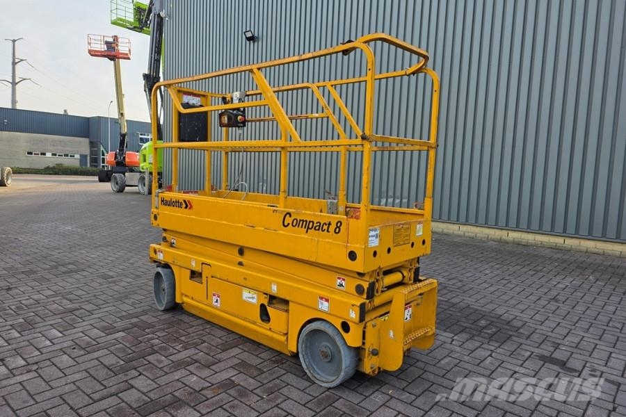 Haulotte Compact 8 As- Is, Electric, 8.2m Working Height, 3 Scissor lifts