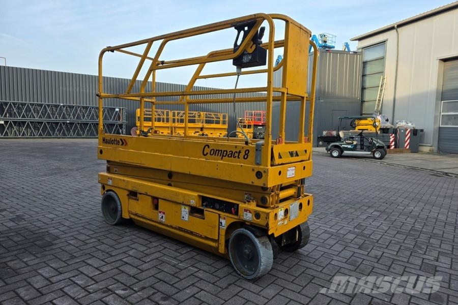Haulotte Compact 8 As- Is, Electric, 8.2m Working Height, 3 Scissor lifts