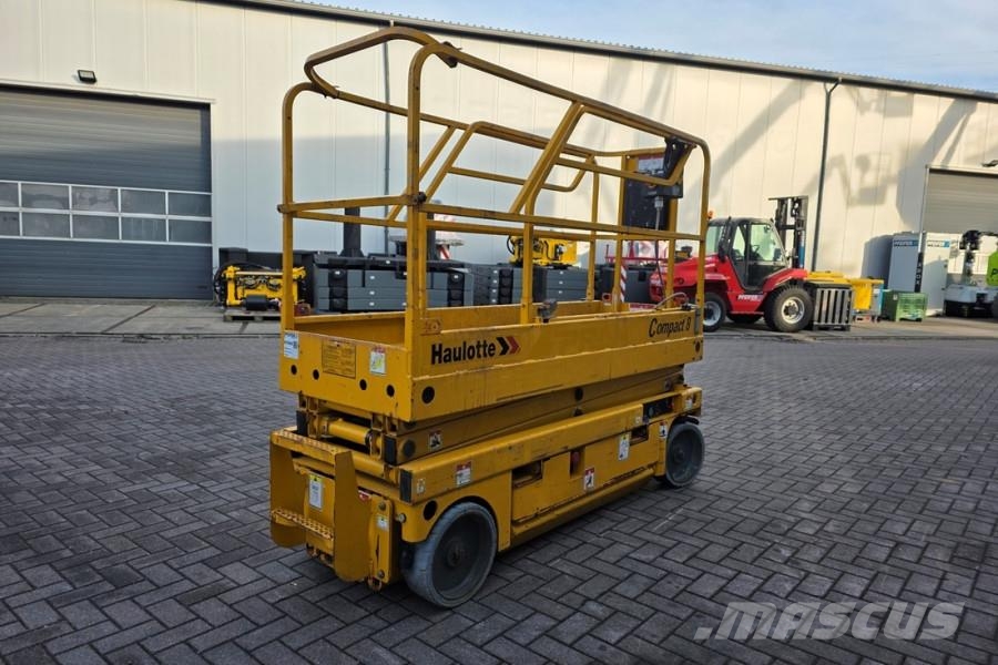 Haulotte Compact 8 As- Is, Electric, 8.2m Working Height, 3 Scissor lifts