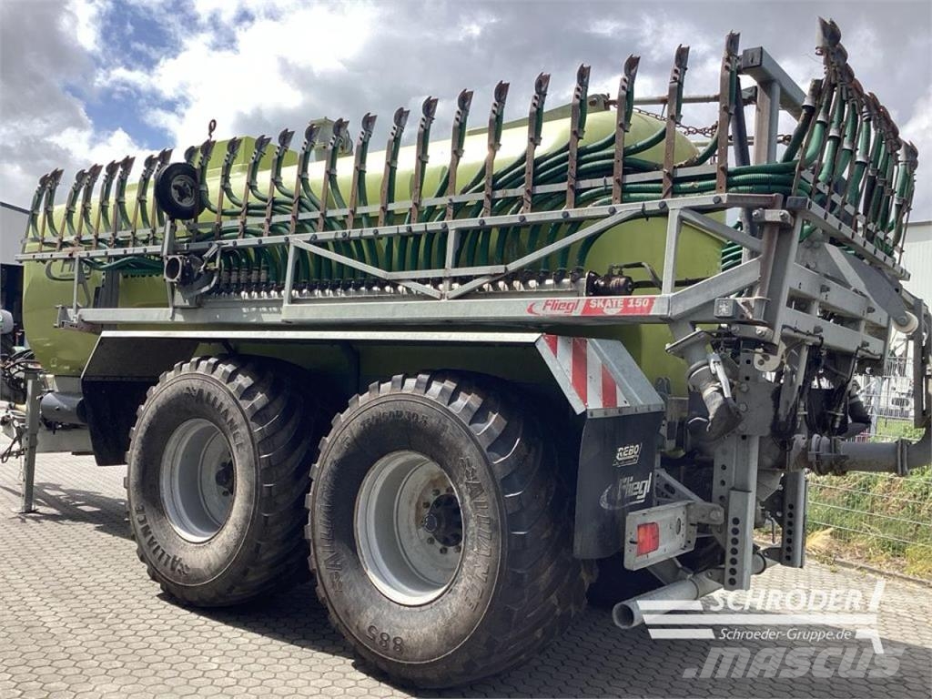 Fliegl PFW 18500 POLYLINE | 15M SCHLEPPSCHUH Flytgödselspridare
