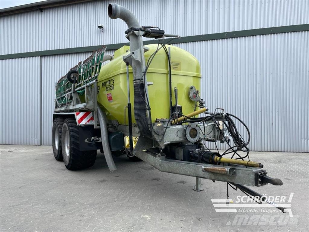 Fliegl PFW 18500 POLYLINE | 15M SCHLEPPSCHUH Lietteen levittimet