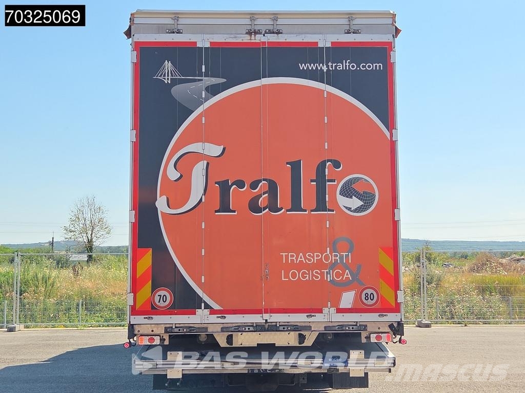 Renault T 480 T 6X2 Retarder Lift Axle Full Air 2t Tailgat Camion cu prelata