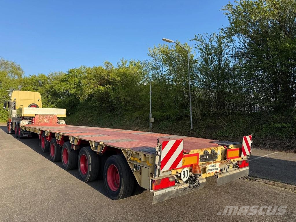 Goldhofer STZ- L5 -48/ 80AA Double Extendable Semirremolques de carga baja