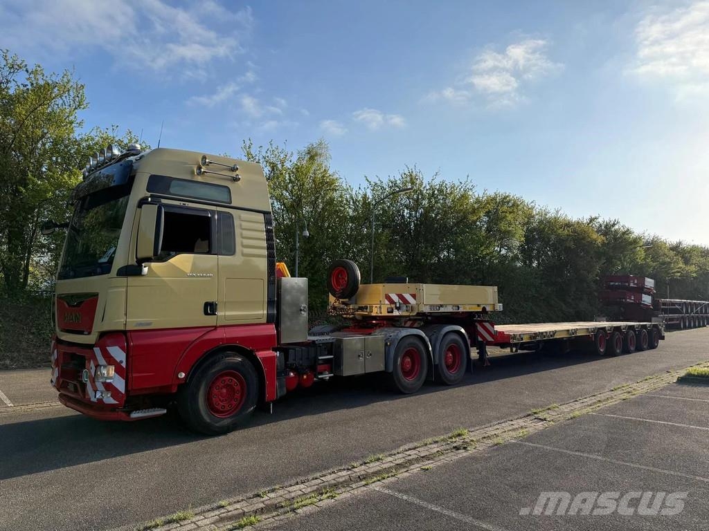 Goldhofer STZ- L5 -48/ 80AA Double Extendable Semirremolques de carga baja