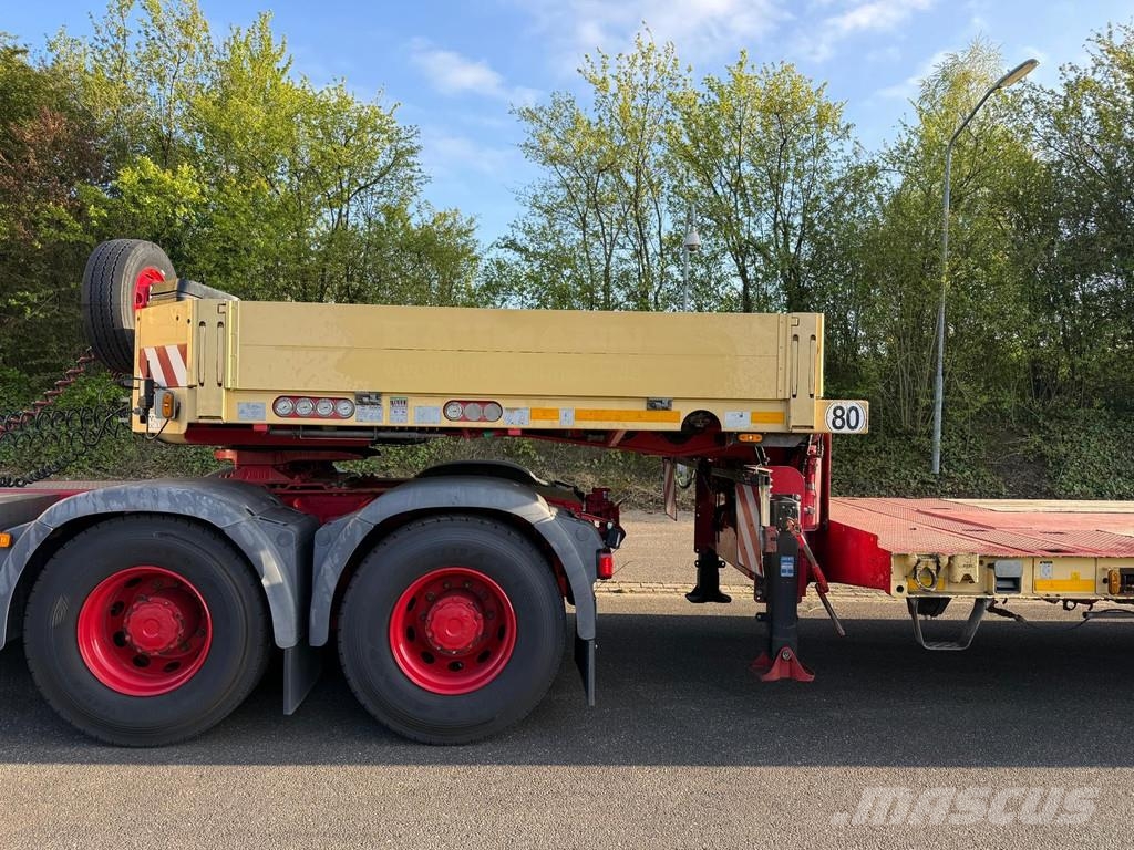 Goldhofer STZ- L5 -48/ 80AA Double Extendable Semirremolques de carga baja