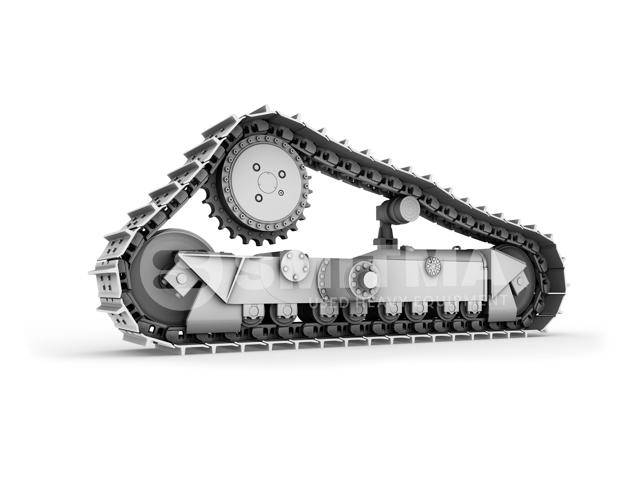 CAT D6N Ketjut, telat ja alustat