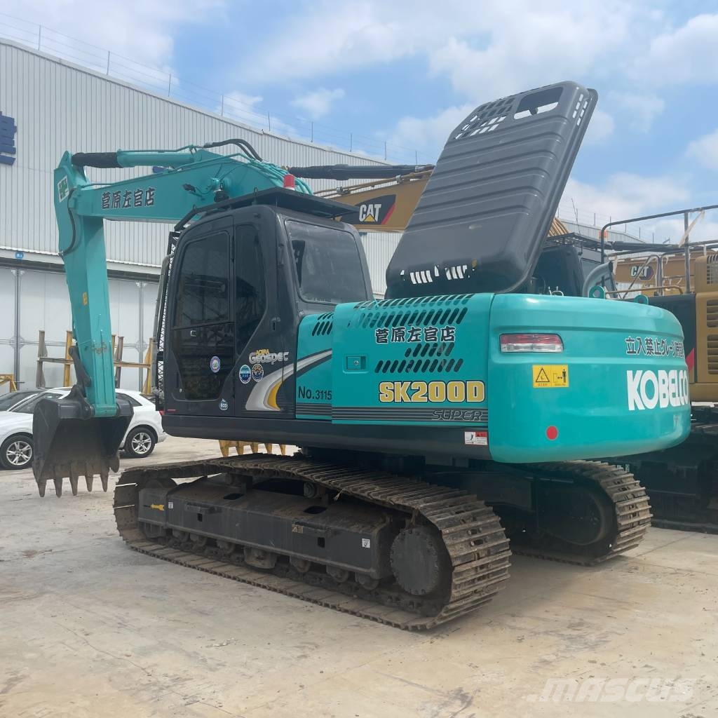 Kobelco SK 200 D Kāpurķēžu ekskavatori
