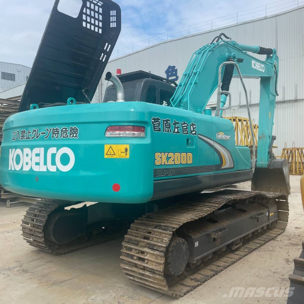 Kobelco SK 200 D Kāpurķēžu ekskavatori