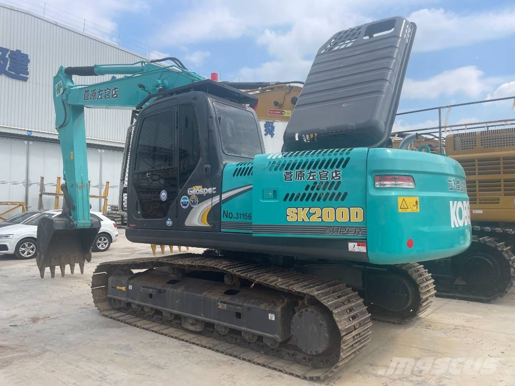 Kobelco SK 200 D Kāpurķēžu ekskavatori